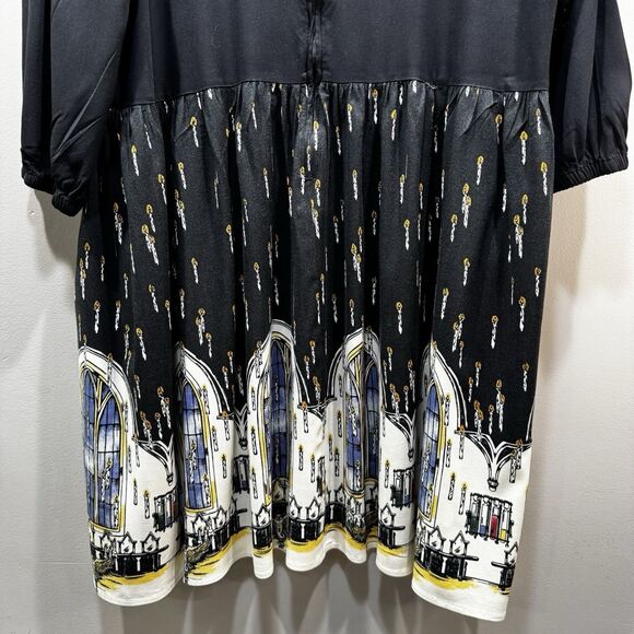 TORRID x HARRY POTTER  Womens Size 22 Great Hall Border Renaissance Style Dress - Picture 16 of 16